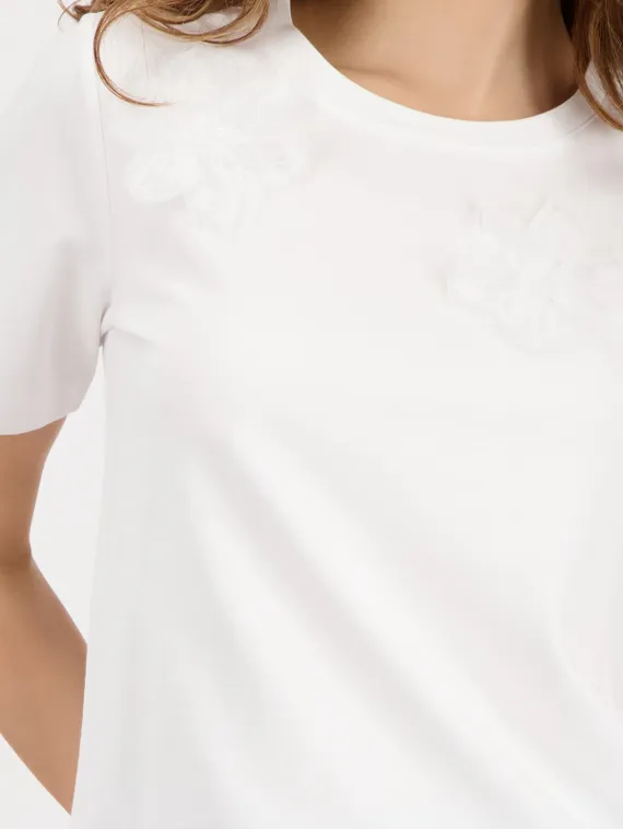 MONARI Футболка с 3D цветами