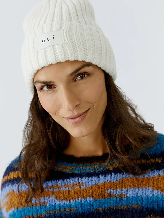 Oui Шапка из хлопковой смеси