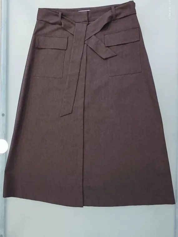 UNQ Юбка из смесового тенселя