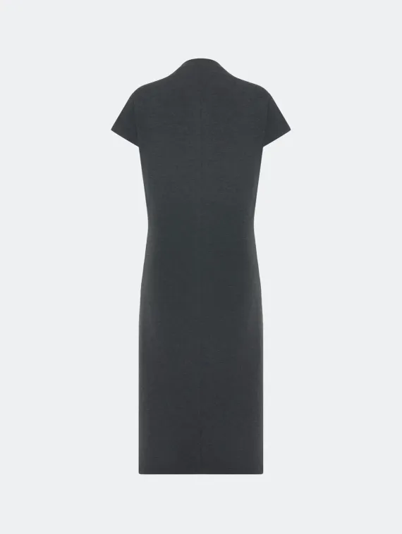 BULMER Платье трикотажное с брошью