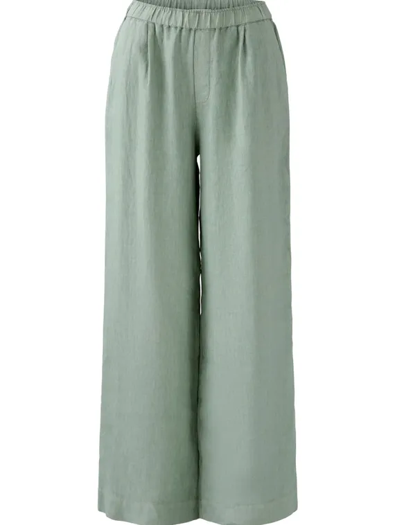 Oui Брюки из летнего льна