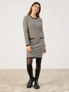 GERRY WEBER Платье с жаккардовым узором