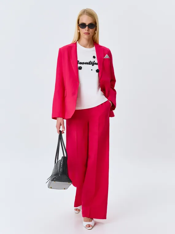 BULMER Льняные брюки со стрелками