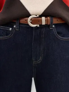 BULMER Узкий кожаный ремень