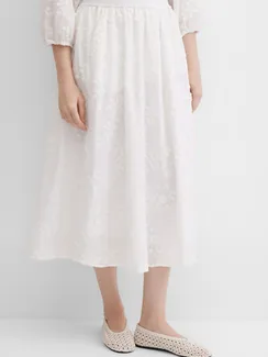 Elisa.and.me Юбка с цветочной вышивкой