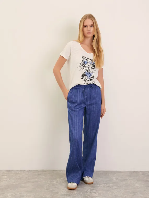 Elisa.and.me Брюки с добавлением льна