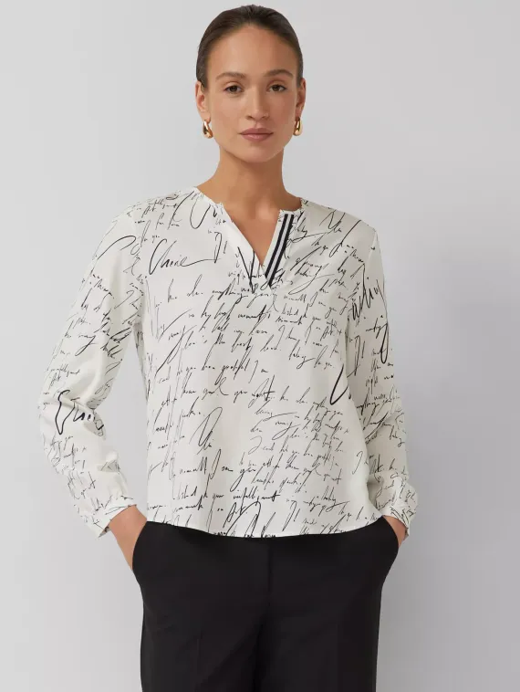 s.Oliver Блуза с V-образным вырезом