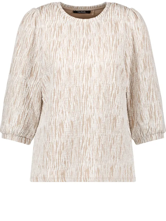 TAIFUN Джемпер с жаккардовым узором