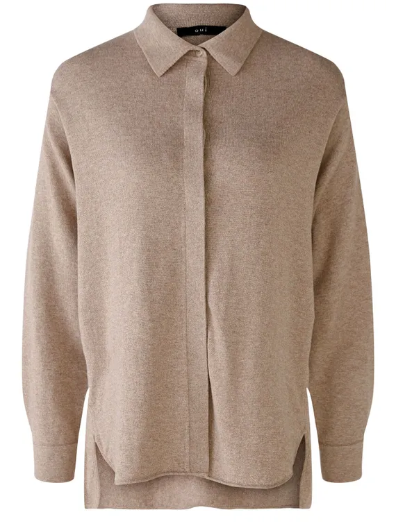 Oui Кардиган из смесовой вискозы