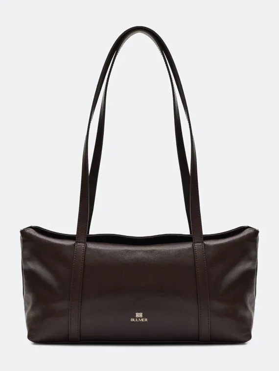 BULMER Сумка-багет из натуральной кожи