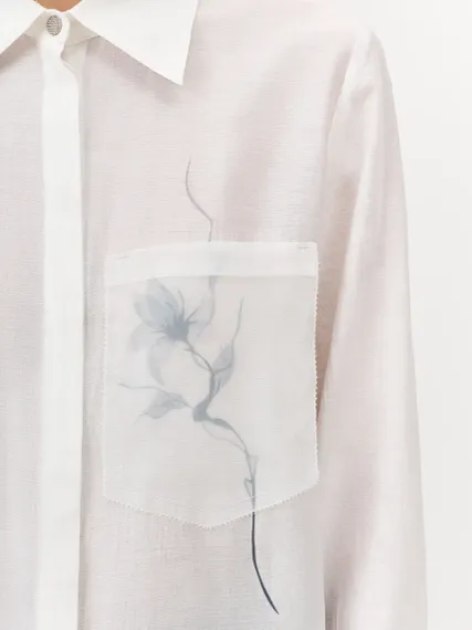 BULMER Блузка с нежным принтом