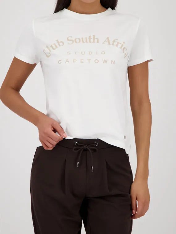 MONARI Футболка украшенная стразами