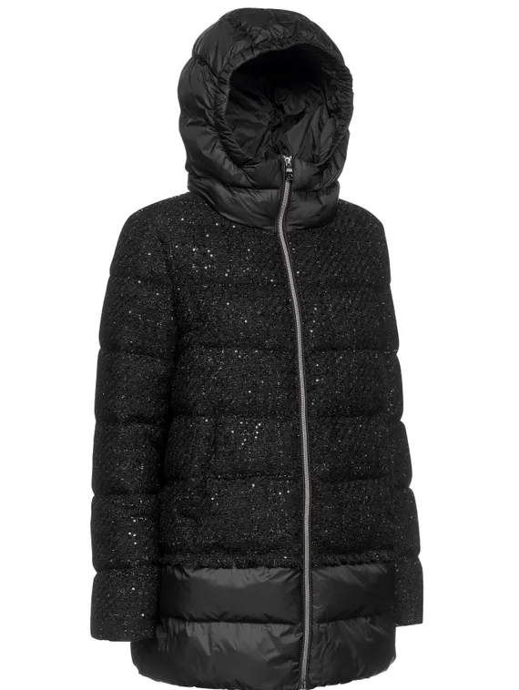 GEOX Куртка стеганая с люрексом