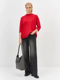 BULMER Широкие графитовые джинсы