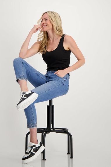 MONARI Топ с бретелями со стразами