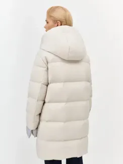 BULMER Пуховик с контрастной отделкой