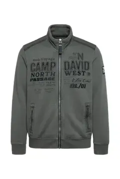 CAMP DAVID Толстовка с принтом и этикетками