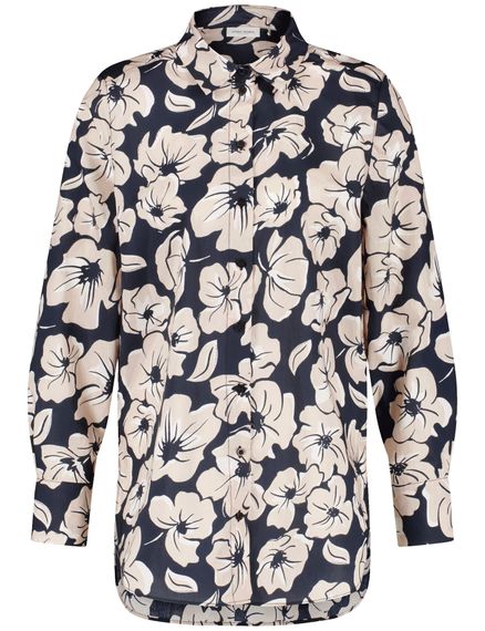 GERRY WEBER Рубашка с цветочным принтом