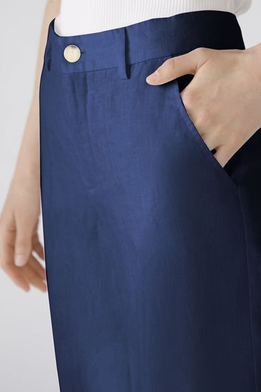 Oui Бермуды льняные