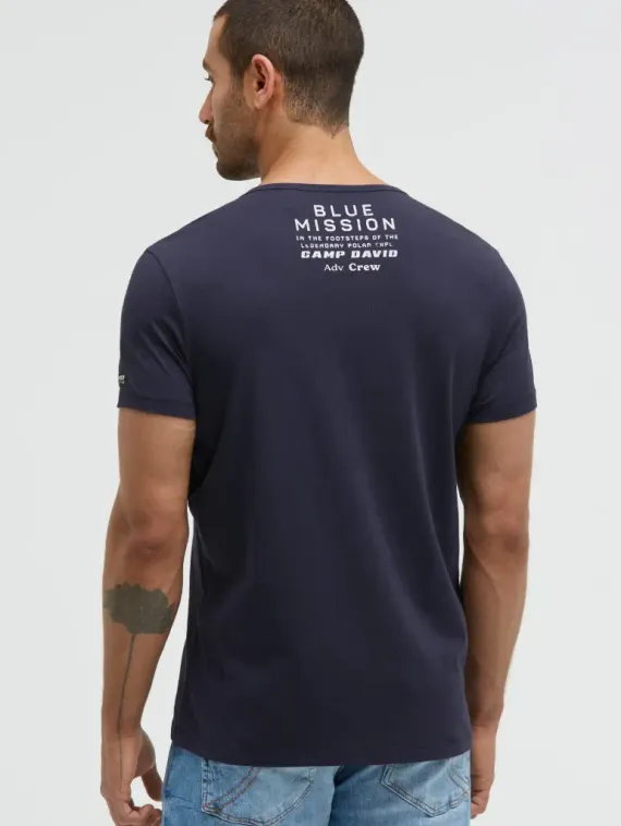 CAMP DAVID Футболка с принтом