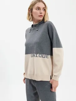 UNQ Пуловер с капюшоном