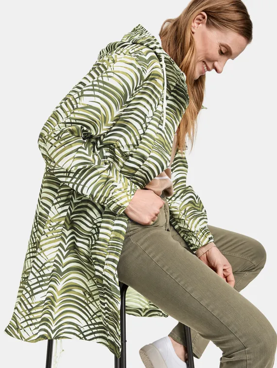 GERRY WEBER Плащ с принтом