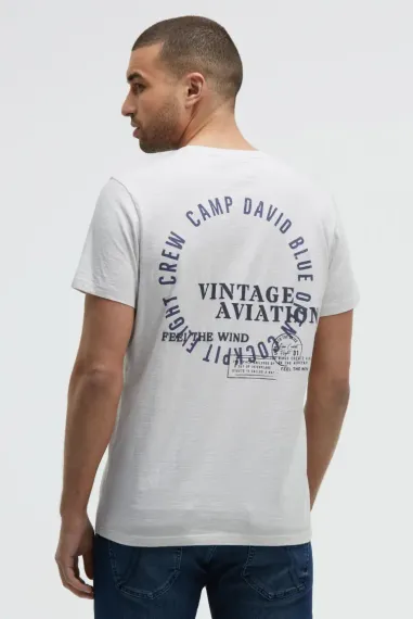 CAMP DAVID Футболка с принтом на спине