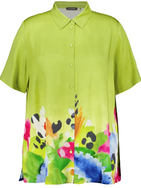 SAMOON Рубашка из вискозы
