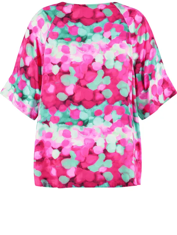 SAMOON Блуза с ярким принтом