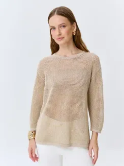 BULMER Ажурный вязаный джемпер