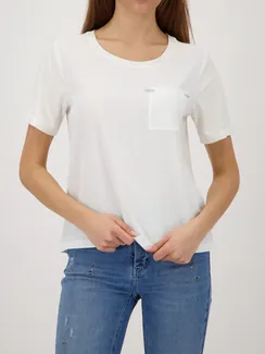 MONARI Блуза со стразами на кармане