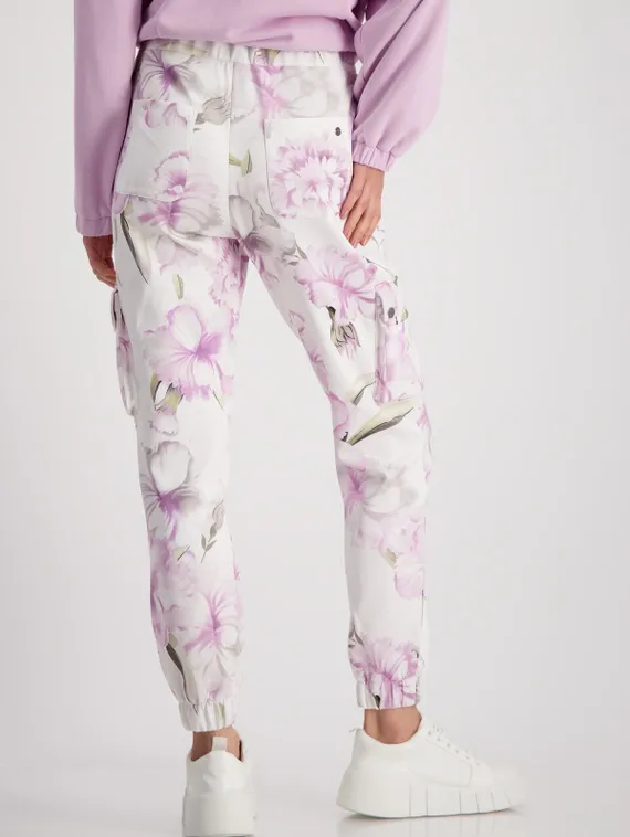 MONARI Брюки с цветочным принтом