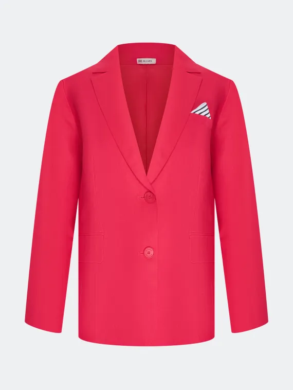 BULMER Льняной однобортный жакет