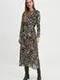 Oui Платье с принтом