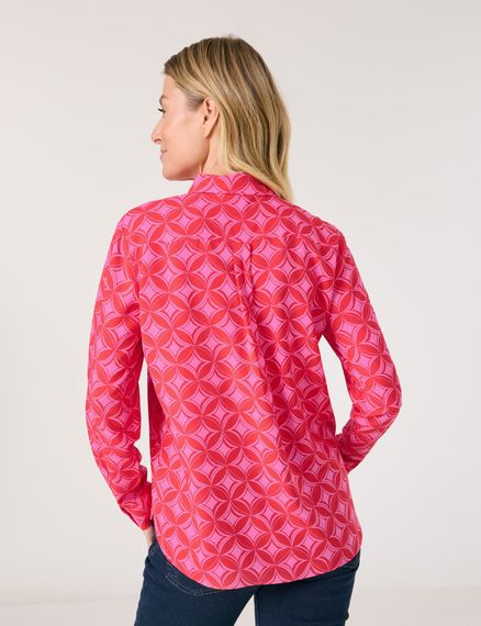 GERRY WEBER Блуза вискозная с принтом