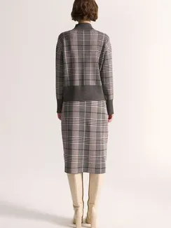 UNQ Юбка в клетку