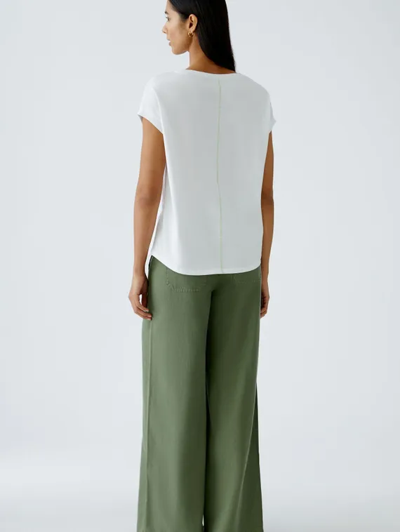 Oui Футболка с принтом