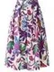 Oui Юбка с цветочным принтом