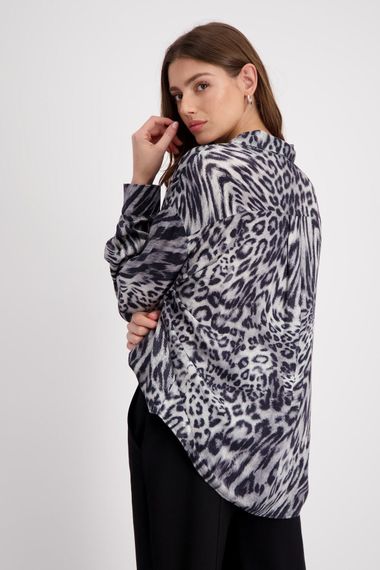 MONARI Блуза с анималистичным принтом