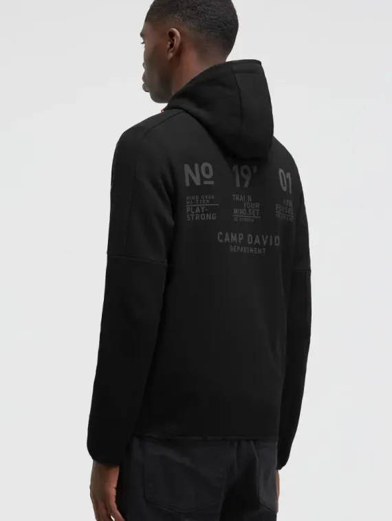CAMP DAVID Спортивная толстовка с капюшоном