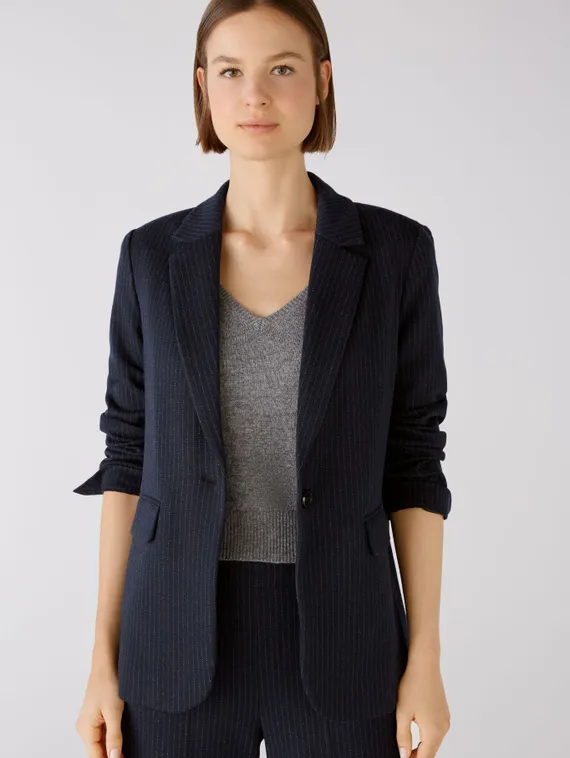 Oui Пиджак из трикотажа