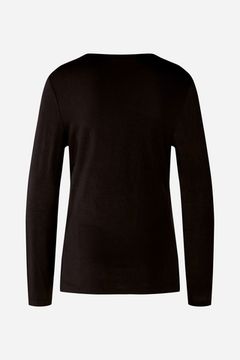 Oui Футболка с сетчатой вставкой