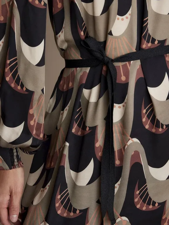 SUMMUM Платье с принтом