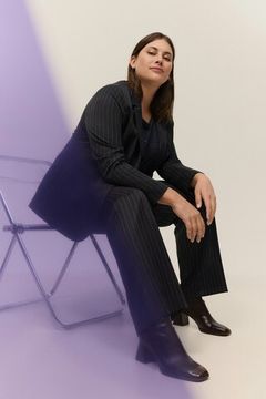 SAMOON Пиджак в полоску