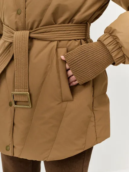 BULMER Объемная куртка с трикотажной манишкой