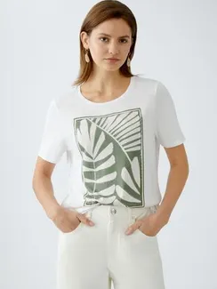 Oui Футболка со стразами