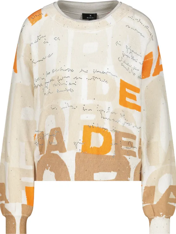 MONARI Джемпер с буквенным рисунком