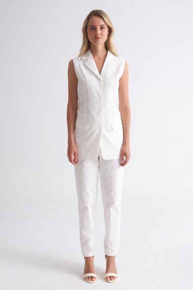 UNQ Жилет кружевной