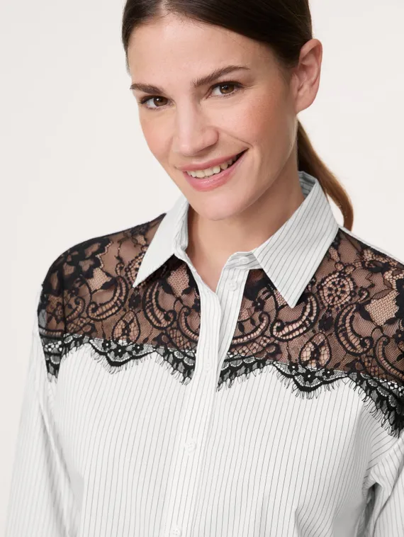 GERRY WEBER Рубашка с кружевом