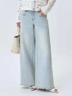 BULMER Светлые джинсы широкие